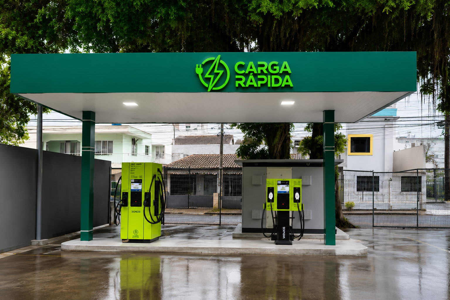 Solução ENERCAD de Carregadores WEG BESS